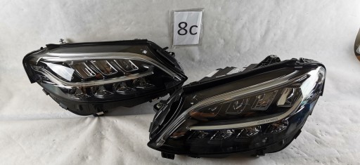 MERCEDES C 205 LIFT FULL LED левый и правый PERFORMANCE A2059065906 A2059066006 - 8