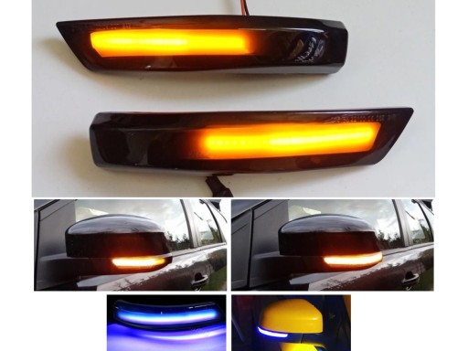 Kierunki Dynamiczne LED Do Ford Focus 2 3 Mondeo 4 - 2