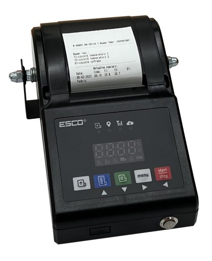 Термограф ESCO DR201 + 2 датчика нова модель - 2