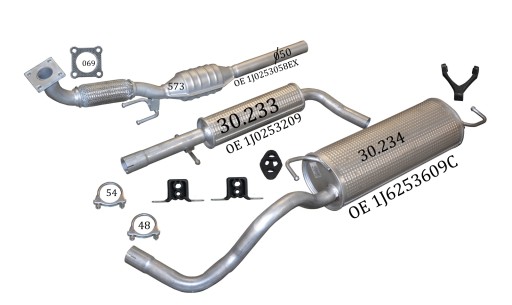 Seat Leon VW Golf IV 1.9 SDI Глушники рульової колонки - 2