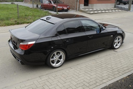 BMW 5 E60 спойлер Волан спойлер на лобове скло грунтовка!! - 7