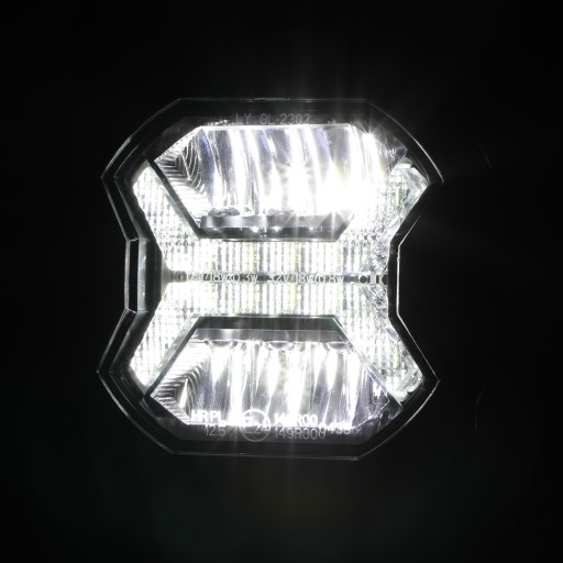 Jeep Wrangler JK светодиодные лампы 2x45w - 4