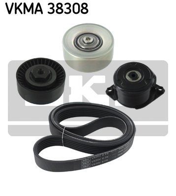 Комплект поліклинового ременя VKMA 38308 SKF - 2