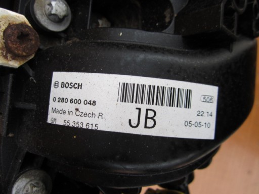 OPEL 1.2 1.4 ВПУСКНОЙ КОЛЛЕКТОР 0280600048 55353615 JB - 4