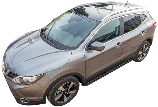 NISSAN QASHQAI ПОРОГОВІ СТУПЕНІ МОЛДИНГИ 2014+ - 1