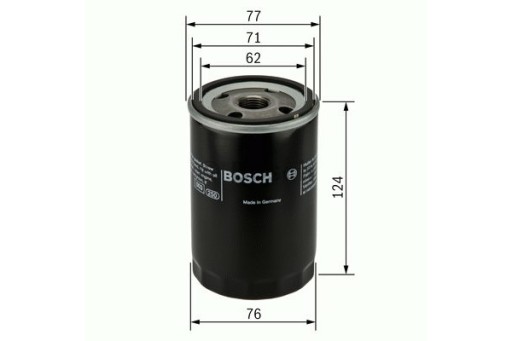 Масляний фільтр BOSCH 0451103259 RU розподіл - 7