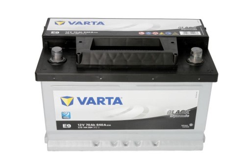 Акумулятор Varta 70AH 640a P+ - 5