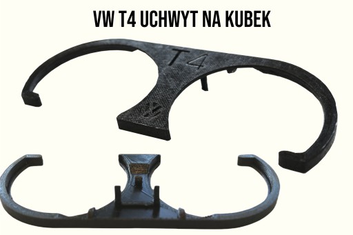 VW T4 Uchwyt na kubek z logo VW 1990-2003 + GRATIS - 2