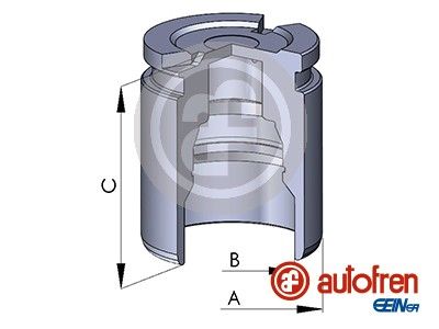 Поршень, гальмівний супорт AUTOFREN SEINSA D02593 - 8