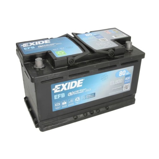 Akumulator EXIDE START&STOP EFB 80Ah 720A P+ - 3