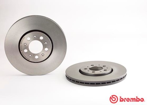 BREMBO TARCZE+KLOCKI PRZÓD SEAT CORDOBA 6L 288MM - 3