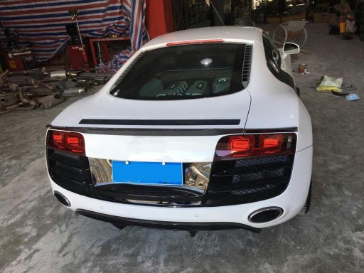 CARBON спойлер Элерон крыло Audi R8 V8 V10 GT - 4