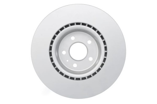 Bosch диски + колодки спереди AUDI Q5 8R 345 мм - 4