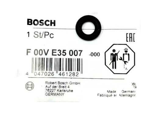 Комплект гумових герметиків інжектора 8 шт. - 3
