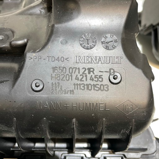 RENAULT MEGANE IV ПОВІТРЯНИЙ ФІЛЬТР 165007121R - 2