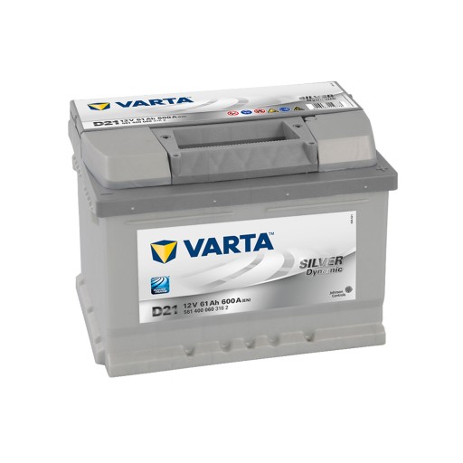 Akumulator 61 Ah VARTA SILVER D21 561400060 - 1