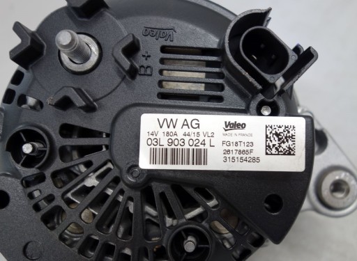 VW T5 T6 CRAFTER MAN 2.0TDI ALTERNATOR 03L903024L - 4