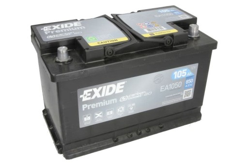 Akumulator EXIDE 12V 105Ah/850A PREMIUM P+ - 2
