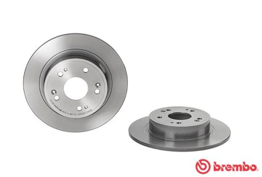 Tarcze Klocki BREMBO Tył - HONDA ACCORD VIII 282mm - 2