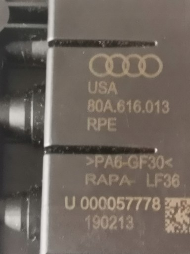 ROZDZIELACZ PNEUMATYKI AUDI Q5 80A 80A.616.013 - 3