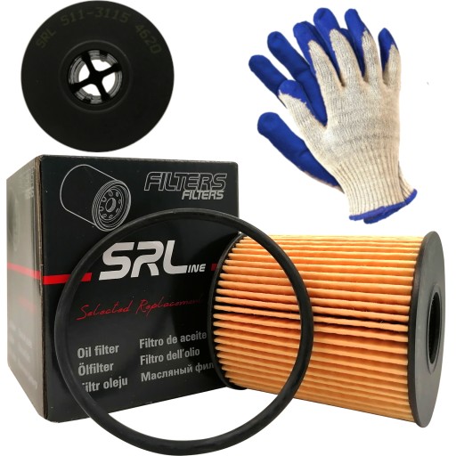 Масляний фільтр SRL S11 - 3115 OE 673 + рукавички - 1