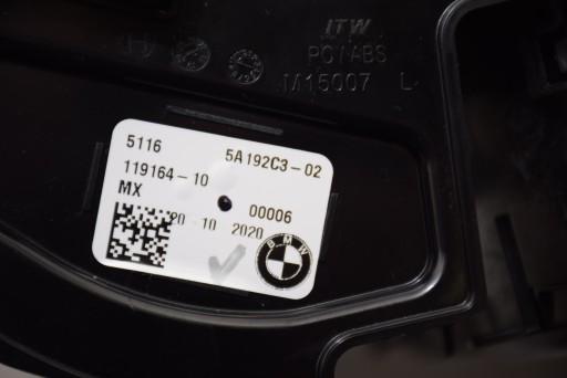 BMW X3 G01 LCI индукционное зарядное устройство WCA коробка для хранения - 9