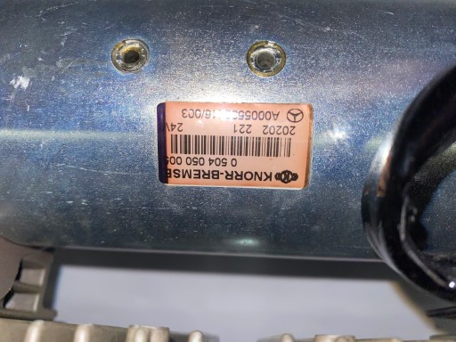 Mercedes Vario Повітряний компресор 24V 0504050005 - 5