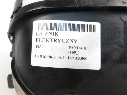LICZNIK FIAT PANDA II 1.3 D Multijet 51871026 - 5