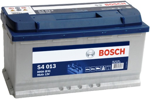 Акумулятор BOSCH S4 95ah 800A S4013 S4 013 95 Ah - 1