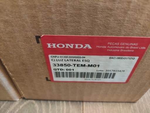 Габаритна лампа oem Honda Civic X 17-22 - 5