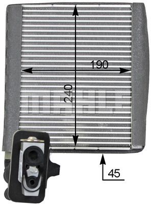 ВИПАРНИК КОНДИЦІОНЕРА AE 119 000P MAHLE - 6