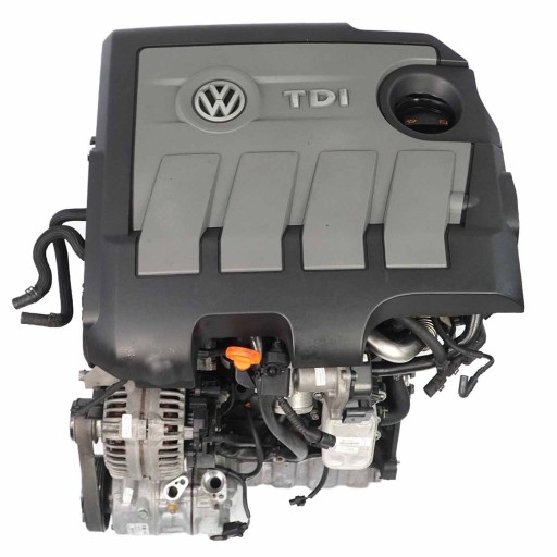 VW Golf 6 Touran Polo 1.6 TDI двигун Повний комплект CAYB - 1