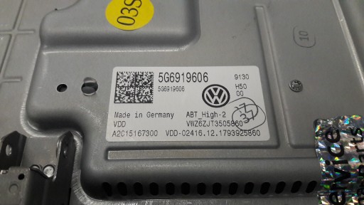 5g6919606 екран дисплея VW Passat B8 - 10