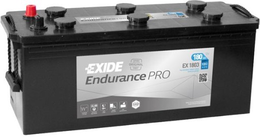 Akumulator Exide EndurancePRO 12V 180AH 1000A(EN) - 1