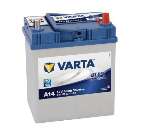 Akumulator 12V 40Ah 330A Blue Dynamic VARTA - 1