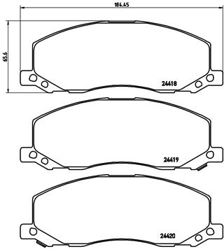 BREMBO TARCZE+KLOCKI PRZÓD OPEL INSIGNIA A 337MM - 4