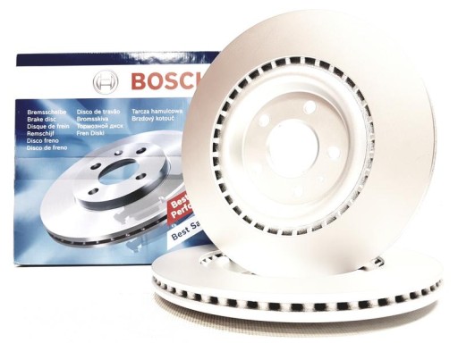 Bosch диски + колодки спереду + ззаду AUDI A6 C7 345 мм - 3