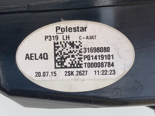 Polestar 2 2020 світлодіодні лампи задній правий лівий повний комплект - 11