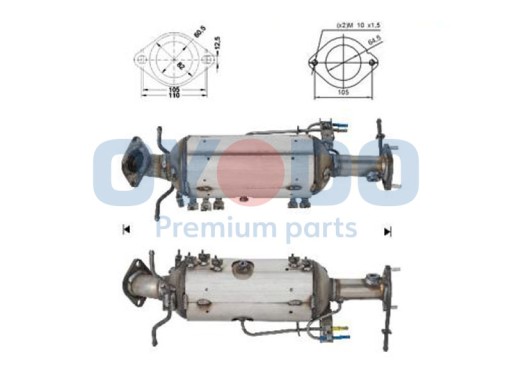 Oyodo 20n0009-Oyo фільтр сажі / фільтр твердих частинок - 1