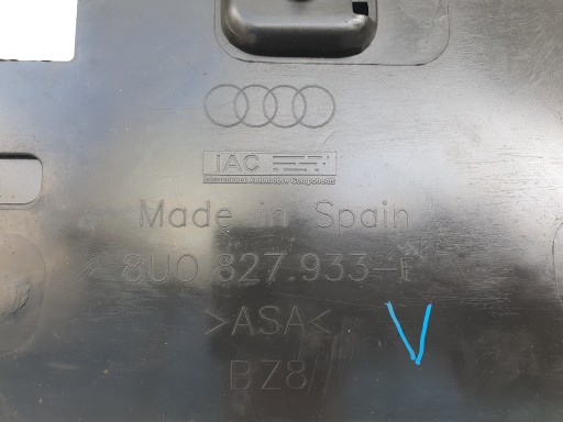 Спойлер люка багажника Audi Q3 12- - 7