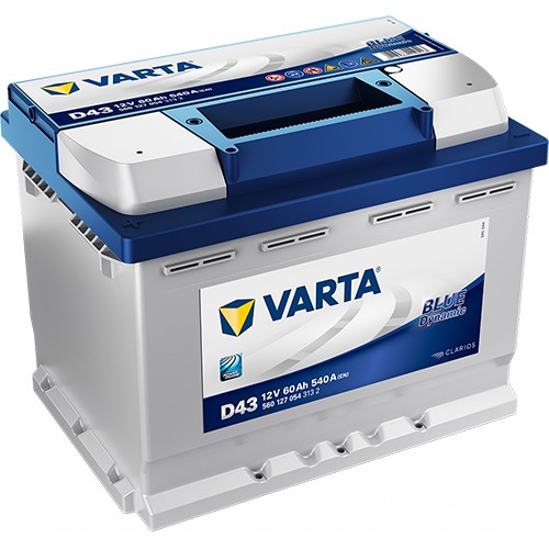 Akumulator Varta Blue Dynamic 60Ah 540A L+ d43 - 1