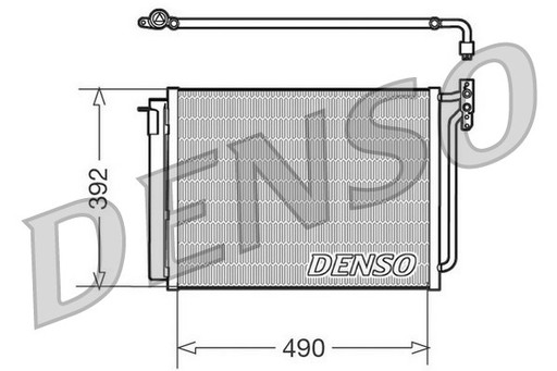 DENSO DCN05009 Skraplacz, klimatyzacja - 2