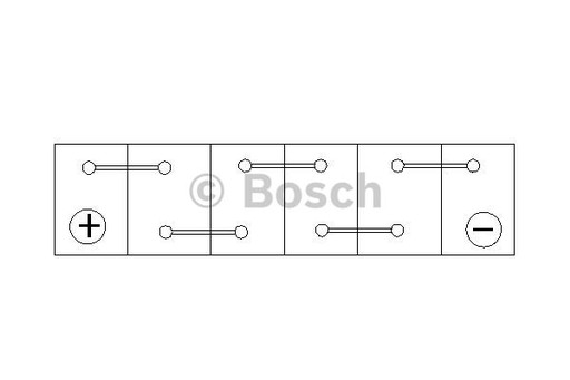 Akumulator Bosch 0 092 S40 270 - 15