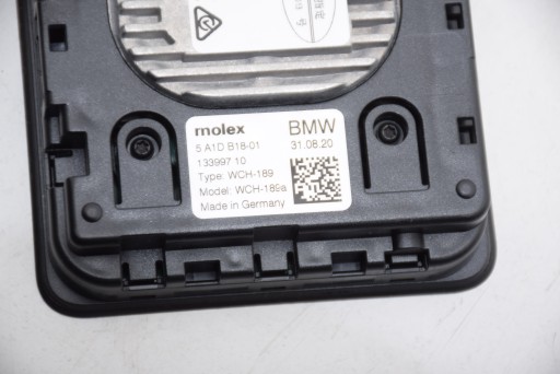 BMW X3 G01 LCI индукционное зарядное устройство WCA коробка для хранения - 16