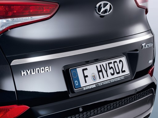 Hyundai Tucson (2015-2020) оздоблення багажника - 2