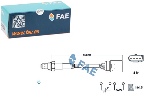 Sonda lambda FAE 77200 - 3