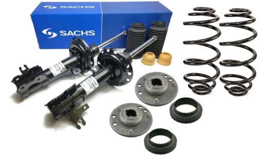 АМОРТИЗАТОРИ SACHS VECTRA C + MOCO + ПІДШИПНИКИ + ПРУЖИНИ - 1