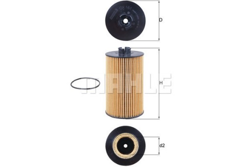 Масляний фільтр KNECHT OX161D En Distribution - 3