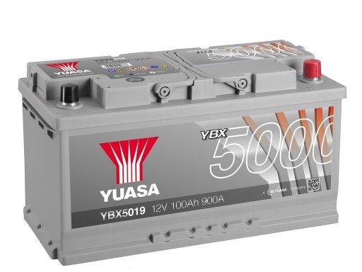 AKUMULATOR YUASA 5000 100Ah 900A YBX5019 - 1