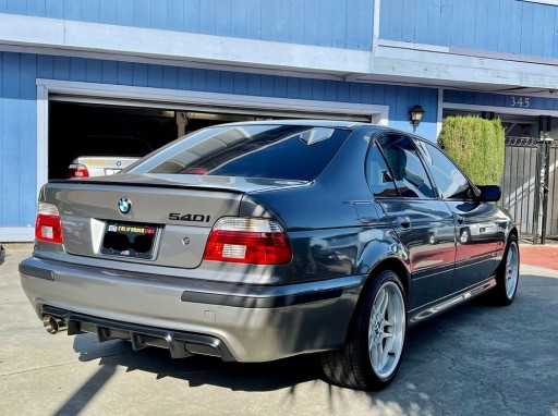 Спойлер для BMW E39 M5 look Lip black glossy - 9